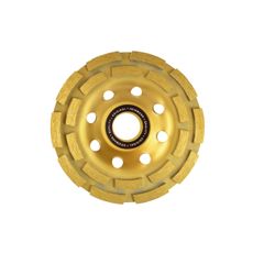 Kotúč diamantový hrnčekový brúsny dvojradový GEKO, 125x5x22,23mm