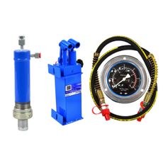 Hydraulické čerpadlo pre dielenský lis 20T, manometer GEKO