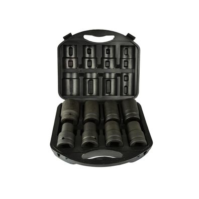 Nástrčné hlavice 1" 8ks a 19-41mm kľúče Geko G10074