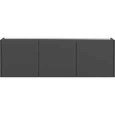 Antracitový TV stolík 138x45 cm Piana – Germania