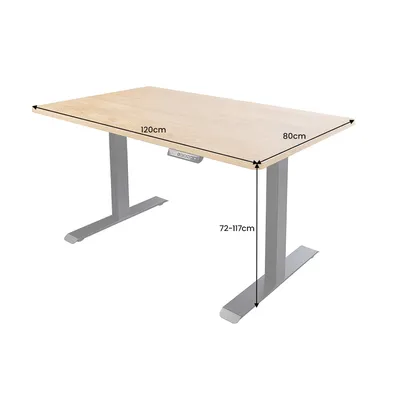 Kancelársky stôl OAK DESK 120 cm výškovo nastaviteľný
