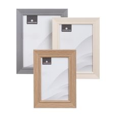 Stojacie/na stenu rámčeky v hnedo-prírodnej farbe v súprave 3 ks 14x19 cm – Casa Selección