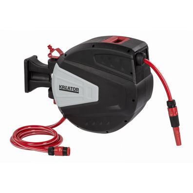 KREATOR KRTGR6711 - Záhradná hadica s aut. navíjaním 15m 1/2"