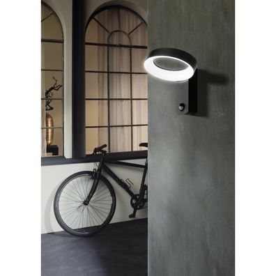 Eglo 97308 - LED Vonkajšie nástenné svietidlo so senzorom PERNATE LED/11W/230V