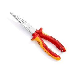 Knipex 26 16 200 T Polkruhové kliešte s čepeľami - chrómované, viackomponentné puzdrá VDE (200 mm)