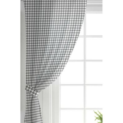 Biele/sivé závesy v súprave 2 ks 140x260 cm – Mila Home