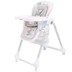 Baby Mix Detská jedálenská stolička Infant, ružová