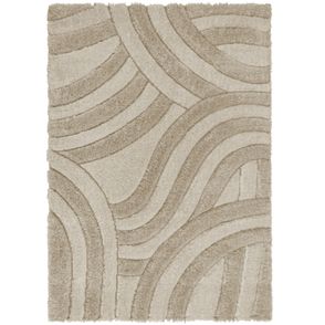 Flair Rugs koberce Kusový koberec Indulgence Velvet Carved Natural - 200x290 cm