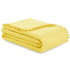 Prikrývka na posteľ AmeliaHome Meadore Aj medový, velikost 170x270
