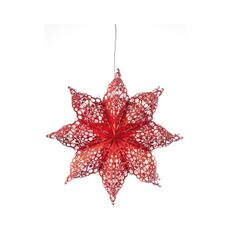 Markslöjd 702561 - Vianočná dekorácia HALL 1xE14/25W/230V červená 70 cm