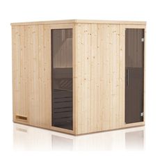 Sauna PERHE 2020V s oknom