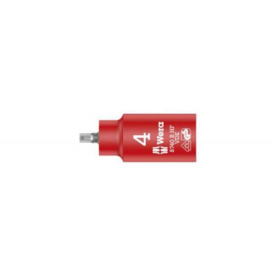 Wera 004902 Nástrčný bit 3/8" 6 hrana 6acm typ 8740 B VDE HF Zyklop s funkciou držania