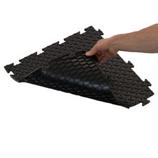 PVC puzzle podlahová dlaždica - textúrovaný povrch, 510 x 510 mm, 1 ks
