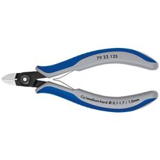 Presné bočné štiepacie kliešte na elektroniku brunýrované 125 mm - 7922125