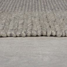 Flair Rugs , Kusový koberec Rue Plait Grey, 160x230, šedá, obývacia izba