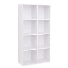 SONGMICS Knižnica SKU Jasiah biela