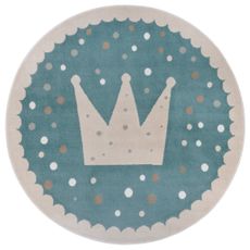 Hanse Home Detský koberček Adventures 105970 Cream Blue kruh - 140x140 (priemer) kruh cm