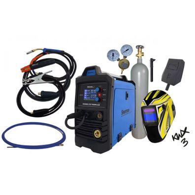 Sherman DIGIMIG 210 TWINPULSE + Horák 3m + Káble 2m + Kukla + Ventil + Hadica + plná Fľaša CO2