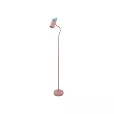 Svetlomodro-ružová stojacia lampa s kovovým tienidlom (výška 133,5 cm) Mouse – GTV