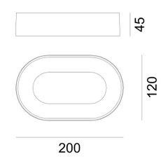 Globo 32136W - LED Vonkajšie nástenné svietidlo SURA LED/12W/230V IP65
