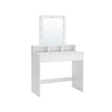 SONGMICS Toaletní stolek Velisa 145 cm bílý