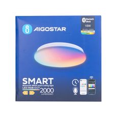 Aigostar-LED RGBW Kúpeľňové stropné svietidlo LED/18W/230V IP44+diaľkové ovládanie