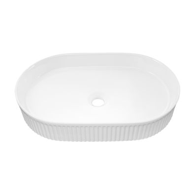 COMAD BEYOND 3 WHITE (E-6531) - Umyvadlo na dosku 56x36 cm, lesklá biela