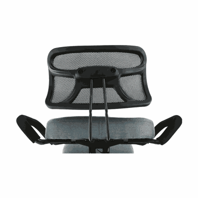 Ergonomická kľakačka, sivá/čierna, RUFUS
