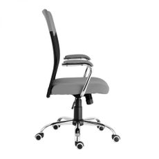 Detská stolička Neoseat TEENAGE — látka, čierna / šedá