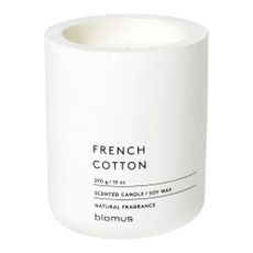 Vonná sójová sviečka doba horenia 55 h Fraga: French Cotton – Blomus