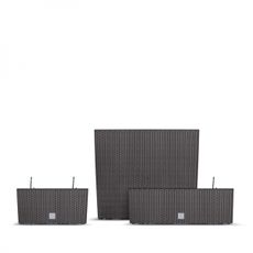 NABBI DRC600W plastový balkónový kvetináč 58 cm biela