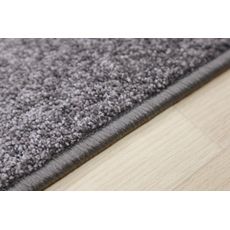 Vopi , AKCIA: 60x60 cm Kusový koberec Capri šedej - neúčtujeme odrezky z role - obšitý zo všetkých strán, šíře, šedá, ab (mriežka), chodba / predsieň