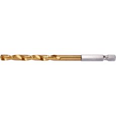 Vrták na kov 6mm TITAN HEX 1/4", délka 113mm - YT-44764