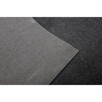 Vopi , Behúň na mieru Quick step antracit, šíre 50 cm, šedá, chodba / predsieň