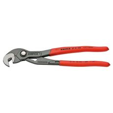 Skrutkovacie kliešte 250 mm, KNIPEX 87 41 250 - leštená hlava, plastové puzdrá