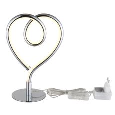 Globo 28054C - LED Stolná lampa AMORE LED/6W/230V lesklý chróm