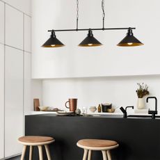 Luster na reťazi SIVANI 3xE27/100W/230V