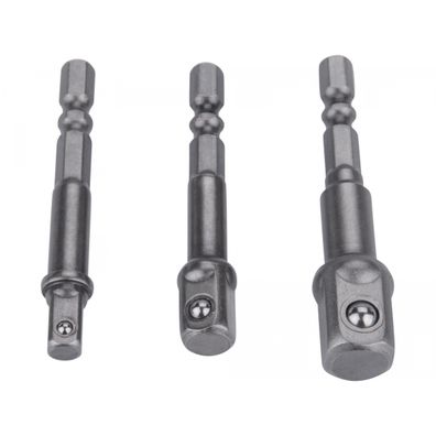 Adaptéry do vrtačky, 1/4"-3/8"-1/2"