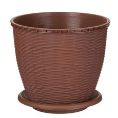 85CM DONICZKA RATTAN 6 L BRĄZ
