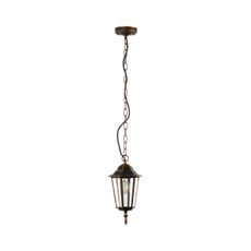 Vonkajší luster na reťazi ARRAIA 1xE27/15W/230V IP44 bronz patina