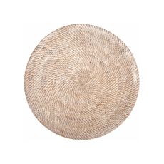 Biele ratanové prestieranie Tiseco Home Studio, ⌀ 36 cm