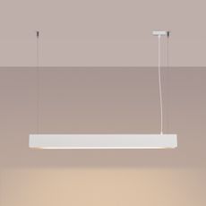 Sollux SL.1394 - LED Luster na lanku SPARK 1xG13/8,5W/230V biela