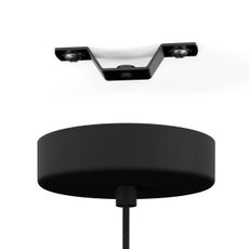Eglo 39754 - Luster na lanku SKOURA 1xE27/60W/230V priemer 30 cm