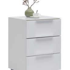 Voleo NOČNÝ STOLÍK, biela s vysokým leskom, 45/60/40 cm