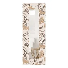 Nástenné zrkadlo s dreveným rámom 40x120 cm – Wallity