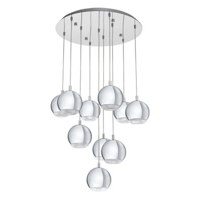 Eglo 95914 - LED Luster CONESSA 10xGU10-LED/4W/230V