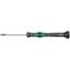 Wera 118076 Šesťhranný skrutkovač 1/16 "x60 mm na použitie v elektronike Kraftform Micro typ 2054, palec