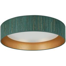 Brilagi - LED Stropné svietidlo BOSTON ROLLER LED/24W/230V pr. 45 cm zelená/zlatá