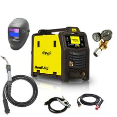 KOWAX GeniMig®240DP LCD + Horák + Kukla + Ventil + Káble