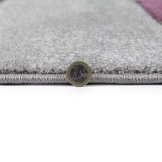Flair Rugs , Kusový koberec Hand Carved Cosmos Purple / Grey, 160x230, fialová, chodba / predsieň
